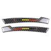 Car Carbon Fiber Rearview Mirror Anti-collision Strip C for Mercedes-Benz A/B/C/E Class/GLK/GLE/GLS/GLA/CLA, Left and Right Drive Universal