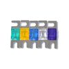 5 PCS Car Audio AFS Mini ANL 30A 40A 60A 80A 100Amp Fuse Nicked Plated