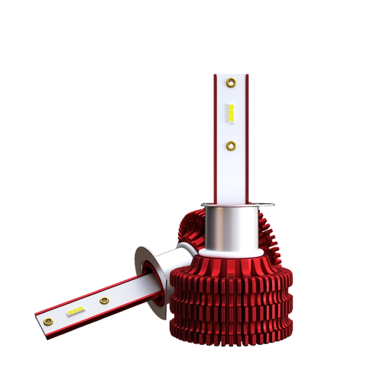 2 PCS KINGSOFE K5 H1 DC9-36V / 18W / 2000LM / 6000K IP68 Car LED Headlight Lamps