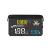 D1 Car OBD2 HUD Head-up Display GPS Speed Meter Speed / Voltage / Water Temperature Speed Alarm