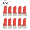 30 PCS T5 Car Modification LED Indicator Light Red Light
