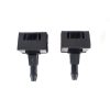 2 PCS Car Front Windshield Washer Wiper Jet Water Spray Nozzle 28932-JD000 for Nissan Qashqai / Qashqai +2 J10 / Dualis / Dualis +2 2007-2013