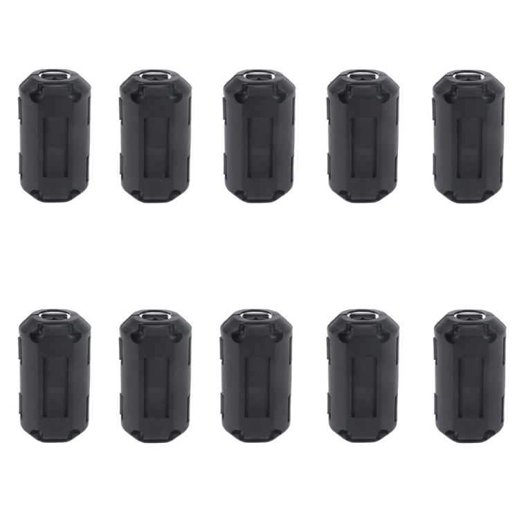 10 PCS 7mm Anti-interference Degaussing Ring Ferrite Ring Cable Clip Core Noise Suppressor Filter