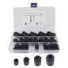22 PCS 3.5mm/5mm/7mm/9mm Anti-interference Degaussing Ring Ferrite Ring Cable Clip Core Noise Suppressor Filter