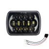 7 inch(5X7)/(7X6) H4 DC 9V-30V 30000LM 300W 8LEDs Car Square Shape LED Headlight Lamps for Jeep Wrangler