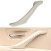 Car Leather Left Side Inner Door Handle Assembly 51417225854 for BMW 5 Series F10 / F18 2011-2017