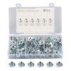 A6347 80 PCS T-Nut 4 Pronged Tee Blind Nuts Assortment Kit