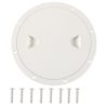A5943 8 inch Boat / Yacht Round Deck Cover Hatch Case with Screws