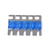 A0303 Blue 5 PCS Car Audio AFS Mini ANL 30A Fuse Nicked Plated