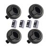 A5661 4 PCS RV / Yacht Flush Pull Slam Latch