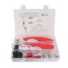 31 in 1 Car Tire Repair Tool Kit with Red Protective Cover