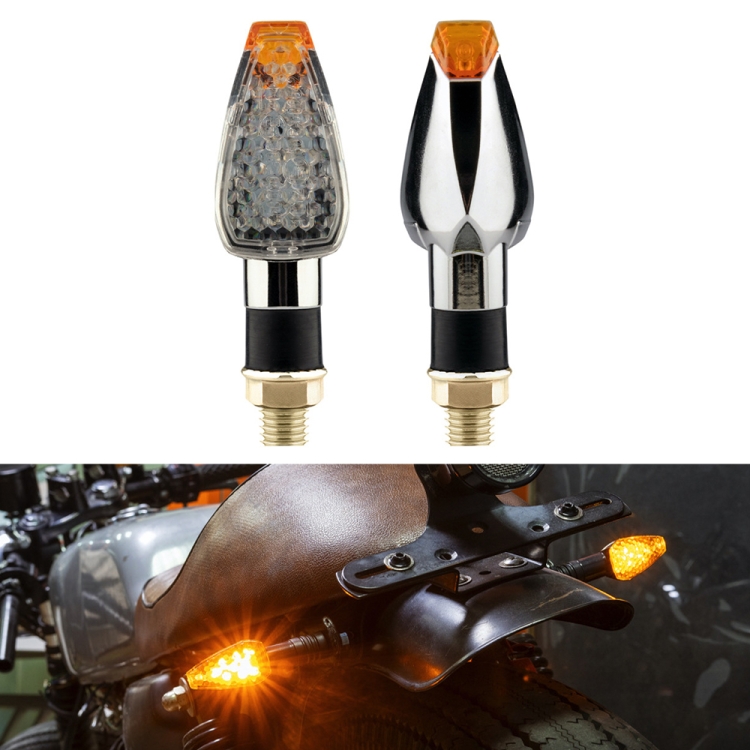 2 PCS KC025 Motorcycle 14LED Turn Signal Light