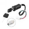 5 PCS Motorcycle Female Plug Ignition Key Switch Set