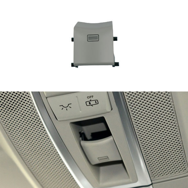 Car Dome Light Button Sunroof Window Switch Button for Mercedes-Benz W166 / W292 2012-, Left Driving