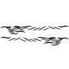 2 PCS/Set D-369 Totem Pattern Car Decorative Sticker