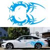2 PCS/Set D-719 Flame Hot Wheel Pattern Car Modified Decorative Sticker