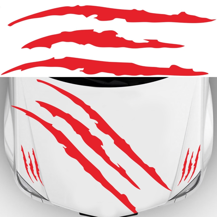 D-865 Claw Scratches Pattern Car Modified Decorative Sticker