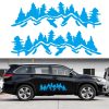 2 PCS/Set D-924 Mountain Woods Pattern Car Modified Decorative Sticker