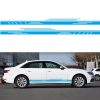 2 PCS/Set D-932 Stripe Pattern Car Modified Decorative Sticker