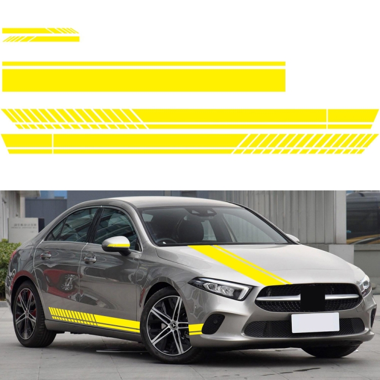 D-936 Stripe Pattern Car Modified Decorative Sticker