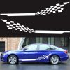 2 PCS/Set D-944 Striped Plaid Pattern Car Modified Decorative Sticker