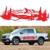 2 PCS/Set D-957 Mountains Pattern Car Modified Decorative Sticker