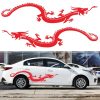 2 PCS/Set D-965 Dragon Pattern Car Modified Decorative Sticker