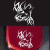 D-967 Wolf Tribe Pattern Car Modified Decorative Sticker