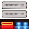 2 PCS Truck modified 40LED Two-color Running Water Turn Signal Light