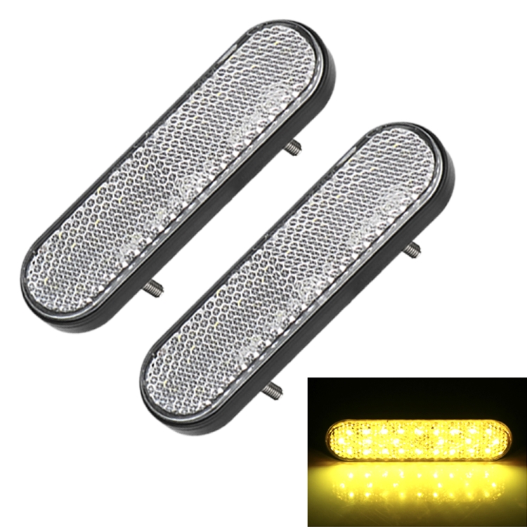 2 PCS 24LED Reflector Brake Light Turn Signal Light