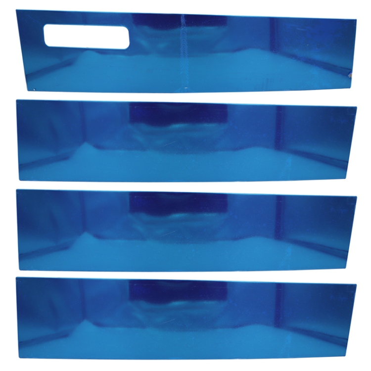 For Ford F-150 2015-2019 Car Door Window Stainless Steel Chrome Decoration Strip