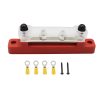 CP-3118 150A 12-48V RV Yacht Single-row 2-way Busbar with 4pcs Terminals