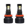 EV23 1 Pair H11 12W / 15000LM / DC 9-16V IP68 Waterproof Car RGB Fog Light