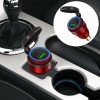 Motorcycle European-style Small-caliber Aluminum Alloy QC 3.0 + PD Fast Charge USB Charger