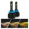 P14 1 Pair 9005 / HB3 DC10-32V / 20W / 6000K / 2000LM IP68 Waterproof Car LED Tri-color Headlight