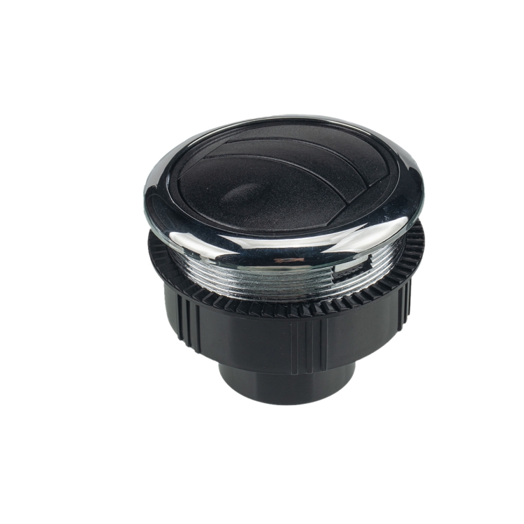 Overall Type 75mm AC Air Outlet Vent for RV Bus Boat Yacht, Thread Height: 22mm