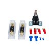 Car Modification Small Contact 12V / 500A Contact Dual Battery High Current DC Relay with 60A Fuse Holder + 80A Fuse Kit