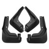 4pcs/Set Car Auto Soft Plastic Splash Flaps Fender Guard