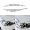Car Lamp Eyebrow Diamond Decoration Sticker, Left and Right Drive