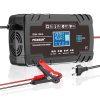 FOXSUR 8A 12V 24V Car / Motorcycle Smart Battery Charger