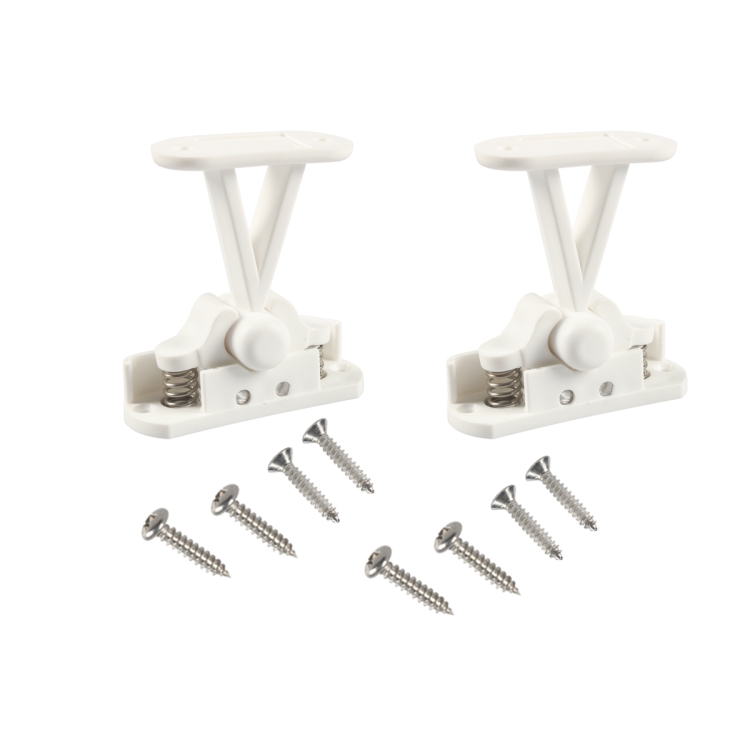 2pcs / Set RV Nylon Buffer Door Stopper with Spring