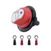 Yacht RV 12V 50A Battery DC Switch with 4pcs Terminals