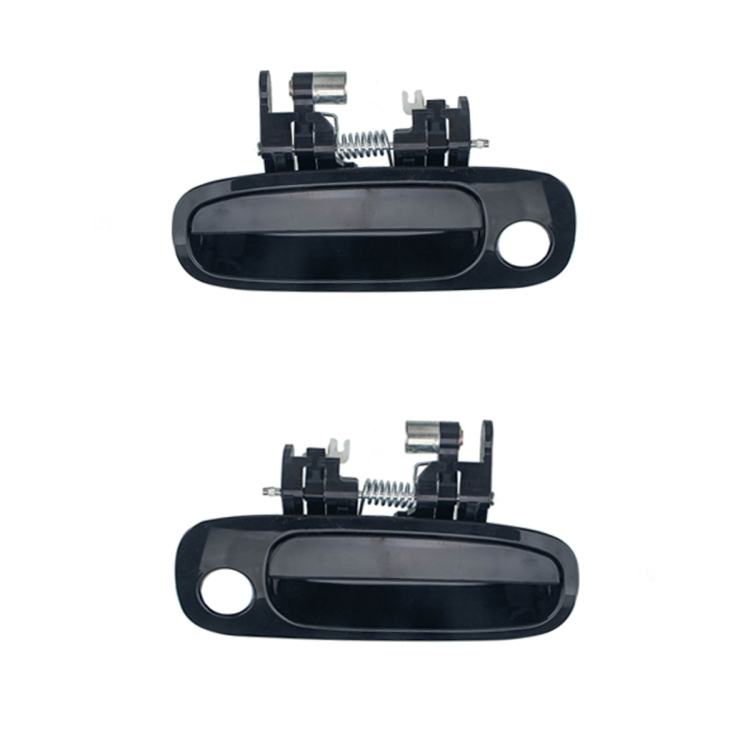 2 PCS Car Front Door Outside Handle 69220-02030+69210-02030 for Toyota Carola 1998-2002