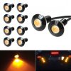 10 PCS 23mm 1.5W DC9-80V Motorcycle Eagle Eye Light Single Lens