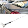 Universal Car Decoration Extensile Aerial Clip Side Car Modified To Remove Static Electricity Aerial, Length: 43cm