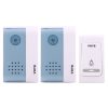 VOYE V004B2 Wireless Smart Music Home Doorbell with Dual Receiver, Remote Control Distance: 120m (Open Air)