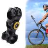 Motorcycle Bicycle Handlebar Fixture Mount Camera Bracket Adapter