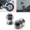 2 PCS Motorcycles Gas Cap Mouthpiece Cover Tire Cap Tire Valve Caps