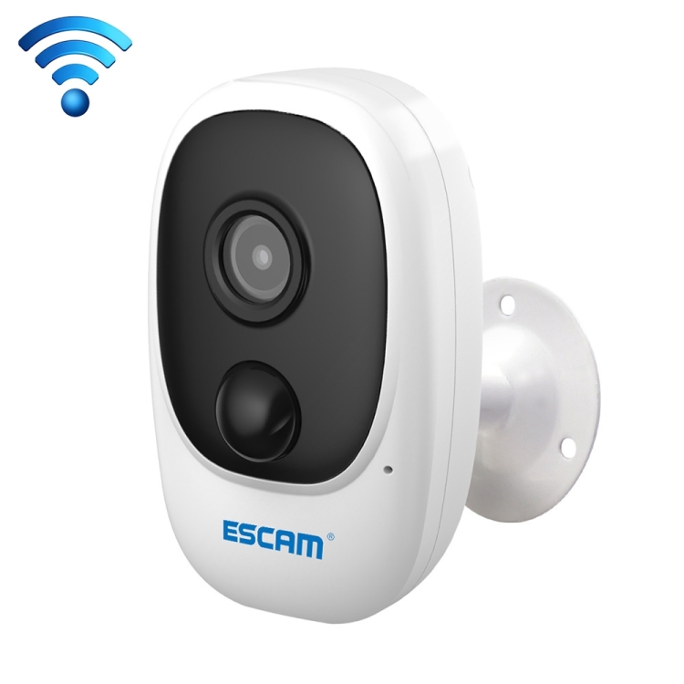 ESCAM G08 HD 1080P IP65 Waterproof PIR IP Camera without Solar Panel, Support TF Card / Night Vision / Two-way Audio