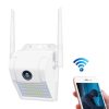 DP11 2 Megapixel IP66 Waterproof Wall Light Wireless IP Camera, Support Multiple Night Vision & Mobile Phone Remote Monitoring & Voice Intercom & Motion Detection / Alarm & 128GB Memory Card